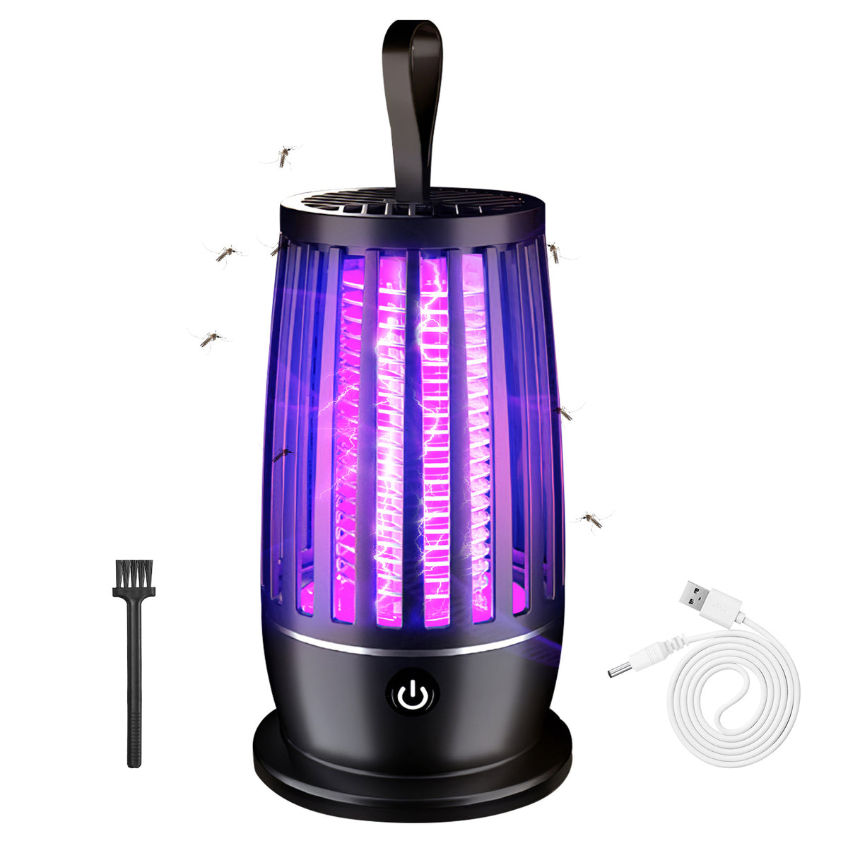 Rechargeable Bug Zapper with UV Light & Night Light