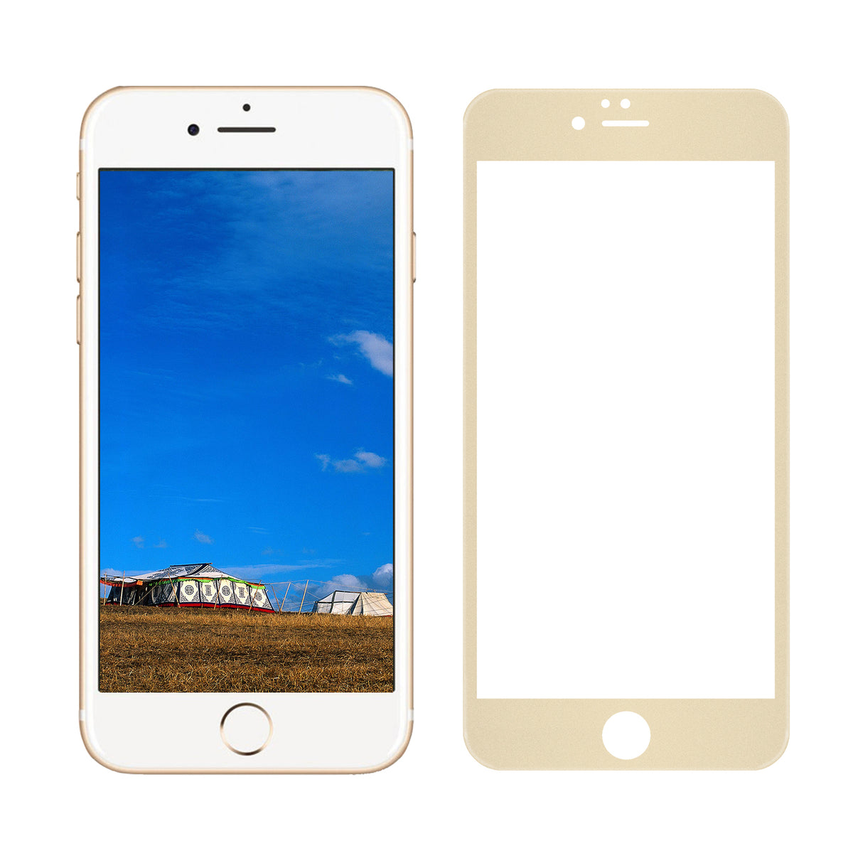 iPhone 6 Plus Tempered Glass Screen Protector 3D Edge
