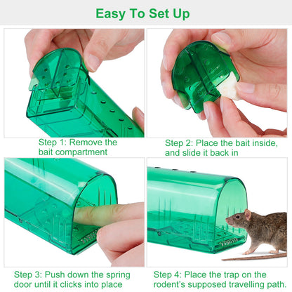 Humane Mouse Trap Live Catch & Release - 2 Pack