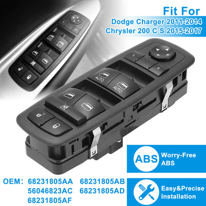 Master Power Window Switch for Dodge Charger & Chrysler 200
