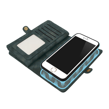 iPhone 7 Plus Wallet Case with Detachable Magnetic Cover