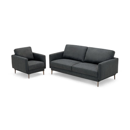 Upholstered Accent Chair with Removable Cushion