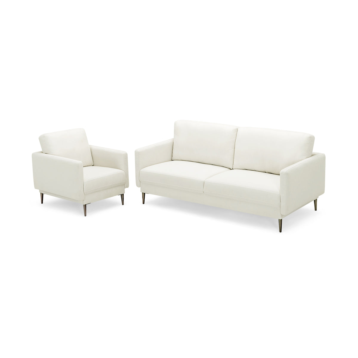 Upholstered Accent Chair with Removable Cushion