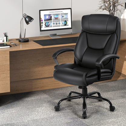 Big & Tall Executive Office Chair with 6-Point Massage