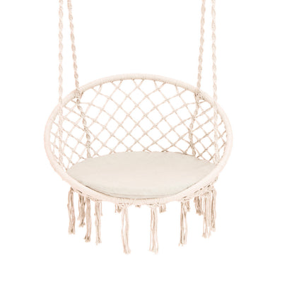 Cushioned Hammock Swing Chair with Hanging Kit