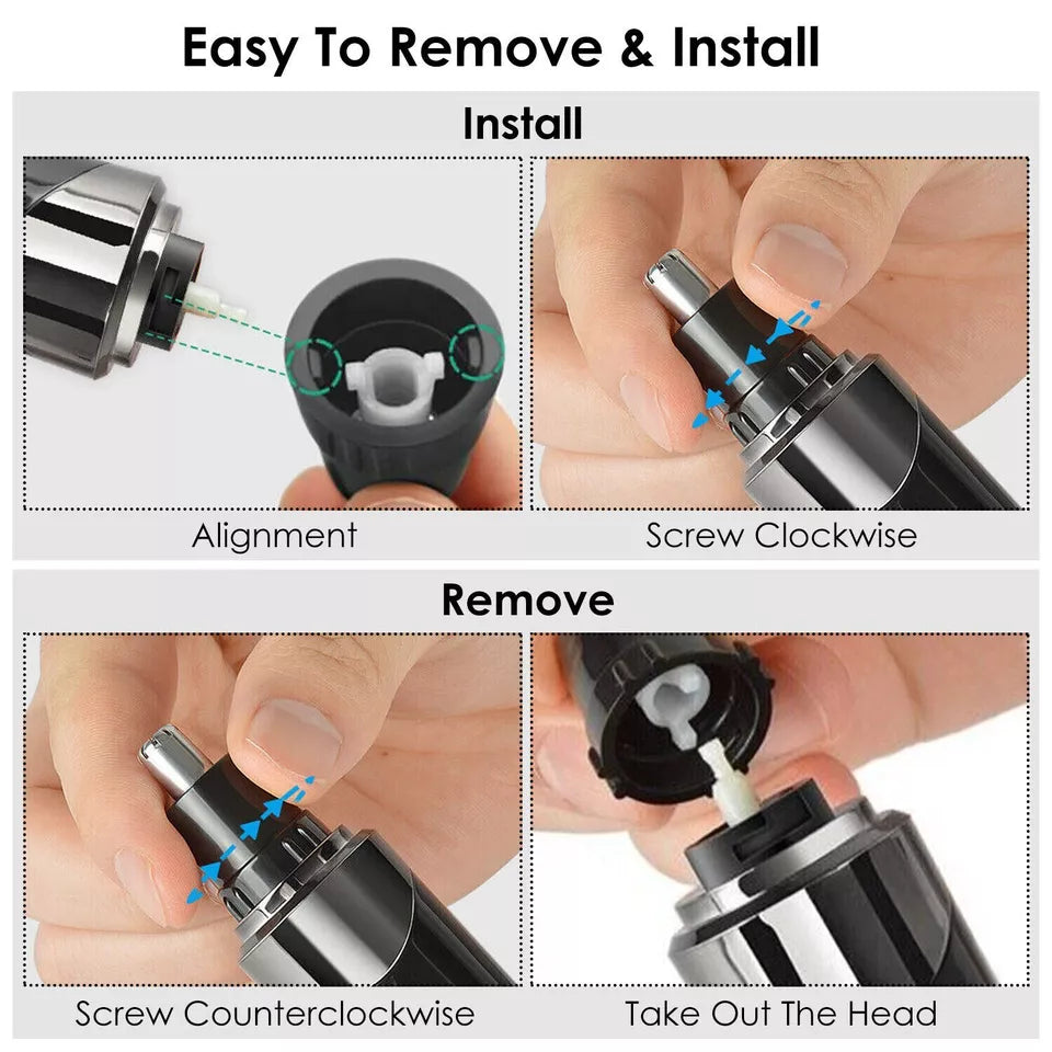 4-In-1 Unisex Rechargeable Electric Razor Clipper