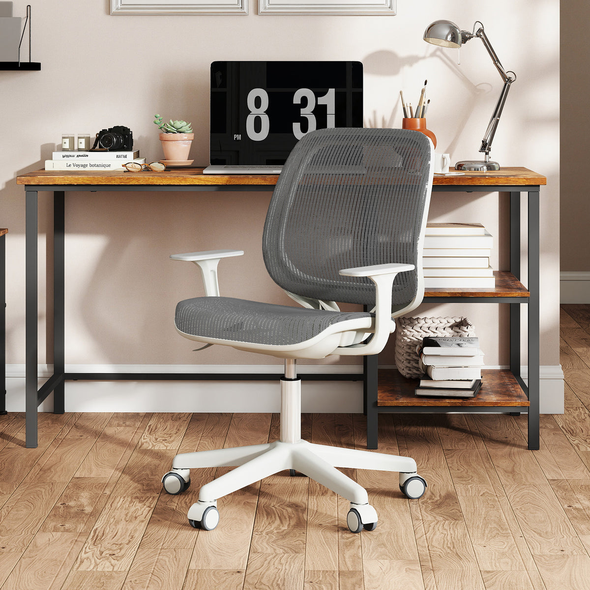 Kids Swivel Mesh Computer Chair with Adjustable Height